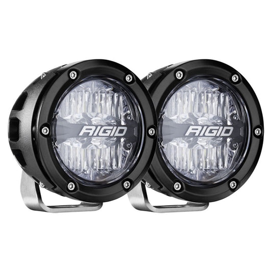 Rigid Industries 360-Series 4in LED Off-Road Drive Beam - RGBW (Pair) - Racecraft Industries