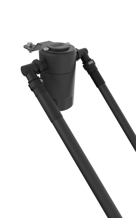 K&amp;N 15-23 Ford Mustang 2.3L Ecoboost Oil Catch Can - Racecraft Industries
