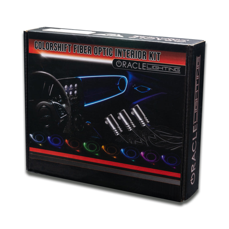 Oracle Fiber Optic LED Interior Kit - ColorSHIFT (6PCS) - ColorSHIFT SEE WARRANTY - Racecraft Industries