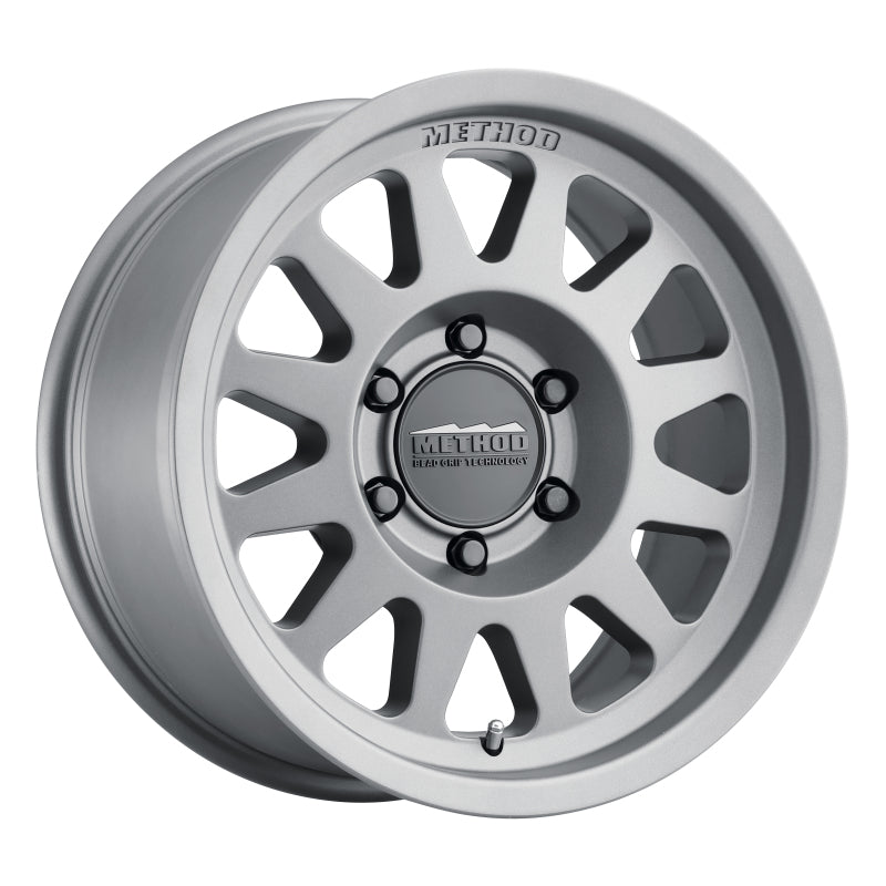 Method MR704 17x8.5 0mm Offset 6x5.5 106.25mm CB Matte Titanium Wheel - Racecraft Industries