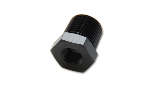 Vibrant 1/4in NPT Female to 3/8in NPT Male Pipe Reducer Adapter Fitting - Racecraft Industries