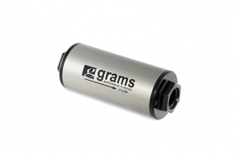 Grams Performance 100 Micron -6AN Fuel Filter - Racecraft Industries