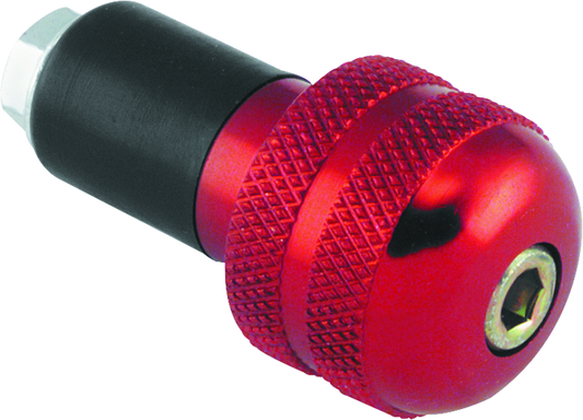BikeMaster Anti Vibration Bar Ends - Red - Racecraft Industries