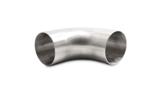 Vibrant 3.0in OD 4.33in Tangent Length T304 SS 90 Deg Mandrel Bend w/Extended Leg Length - Racecraft Industries