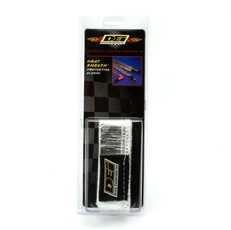 DEI Heat Sheath 3/4in x 3ft - Aluminized Sleeving - Sewn Edge - Racecraft Industries