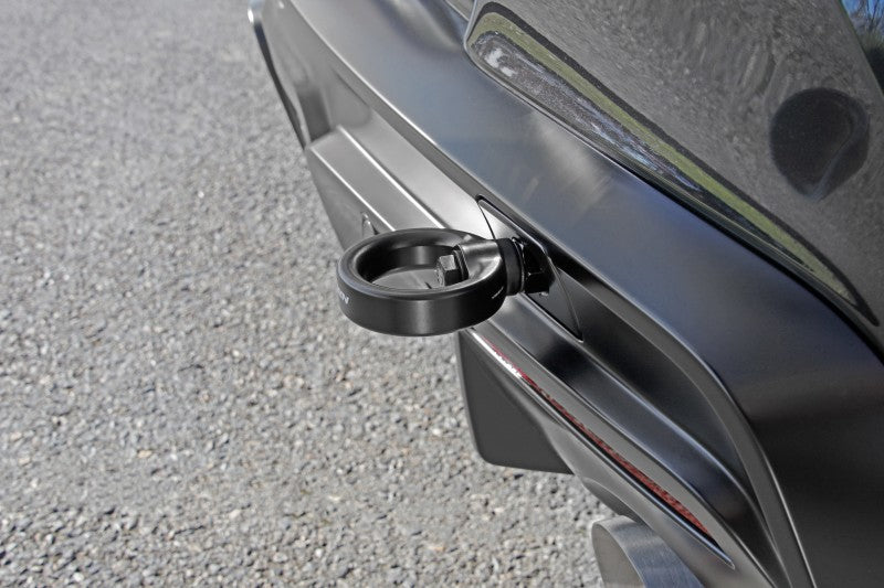 Perrin 2020 Toyota Supra Tow Hook Kit (Rear) - Black - Racecraft Industries