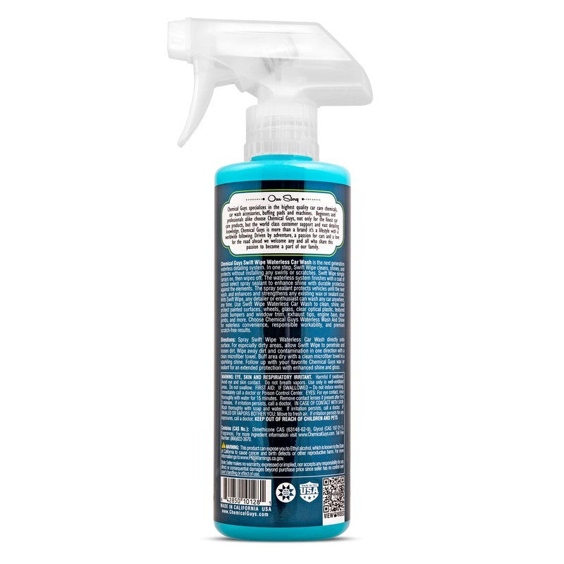 Chemical Guys Swift Wipe Waterless Car Wash - 16oz - Racecraft Industries