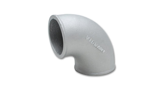 Vibrant 2.5in O.D. Cast Aluminum Elbow (90 degree Tight Radius) - Racecraft Industries
