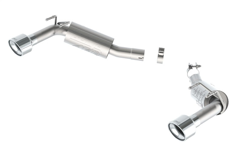 Borla 14-15 Camaro SS 6.2L V8 RWD Single Split Rr Exit ATAK Exhaust (rear section only) - Racecraft Industries