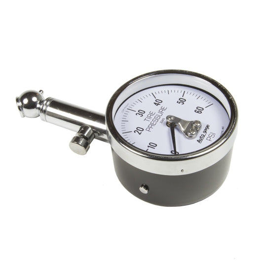 Autometer 60 PSi Peak/Hold Mechanical Tire Pressure Gauge - Racecraft Industries