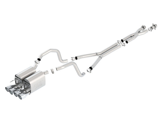 Borla 05-08 Chevrolet Corvette Coupe/Convertible 2dr 6.2L 8cyl AT/MT 6spd ATAK SS Catback Exhaust - Racecraft Industries