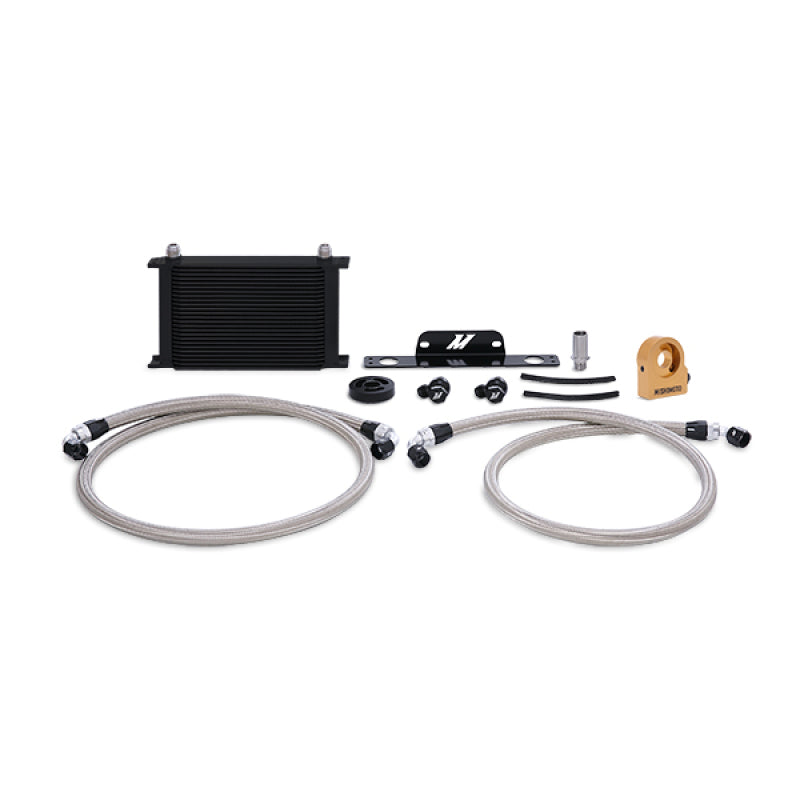 Mishimoto 10-15 Chevrolet Camaro SS Thermostatic Oil Cooler Kit - Black - Racecraft Industries