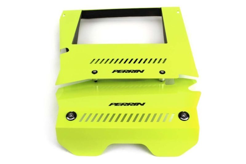 Perrin 15-16 Subaru WRX Engine Cover Kit - Neon Yellow - Racecraft Industries
