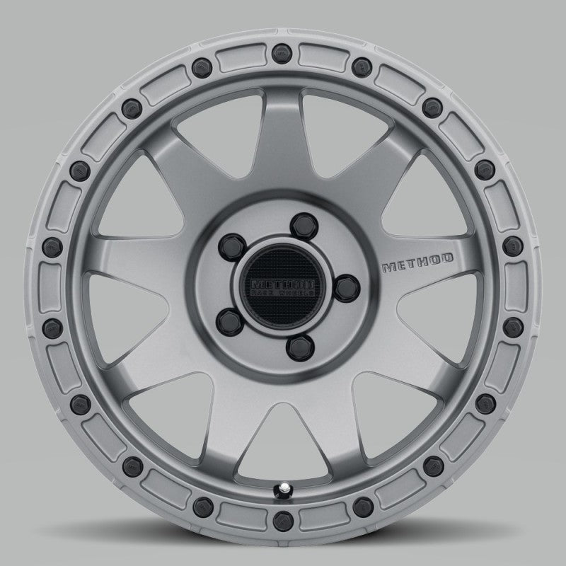 Method MR317 17x8.5 0mm Offset 5x5 71.5mm CB Matte Black Wheel - Racecraft Industries