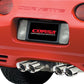 Corsa 1997-2004 Chevrolet Corvette C5 Z06 5.7L V8 Polished Xtreme Cat-Back + XO Exhaust - Racecraft Industries