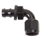 Russell Performance -8 AN Twist-Lok 90 Degree Hose End (Black) - Racecraft Industries