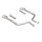 MagnaFlow Axle-Back, SS, 2.5in, Quad Split Rear 3.5in Tip 2015 Dodge Challenger 3.6L V6 - Racecraft Industries