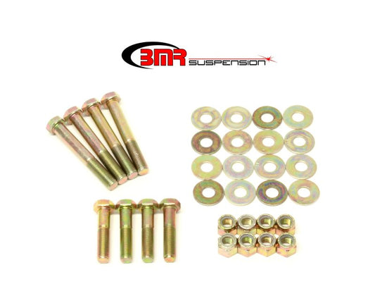 BMR 70-81 2nd Gen F-Body Front Upper/Lower Control Arm Hardware Kit - Zinc plated - Racecraft Industries