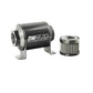 DeatschWerks Stainless Steel 8AN 100 Micron Universal Inline Fuel Filter Housing Kit (70mm) - Racecraft Industries