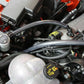 J&L 15-23 Ford Mustang GT/15-20 Ford Mustang GT350 Passenger Side Oil Separator 3.0 - Clear Anod - Racecraft Industries