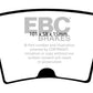 EBC 05-10 Chrysler 300C 5.7 Yellowstuff Rear Brake Pads - Racecraft Industries