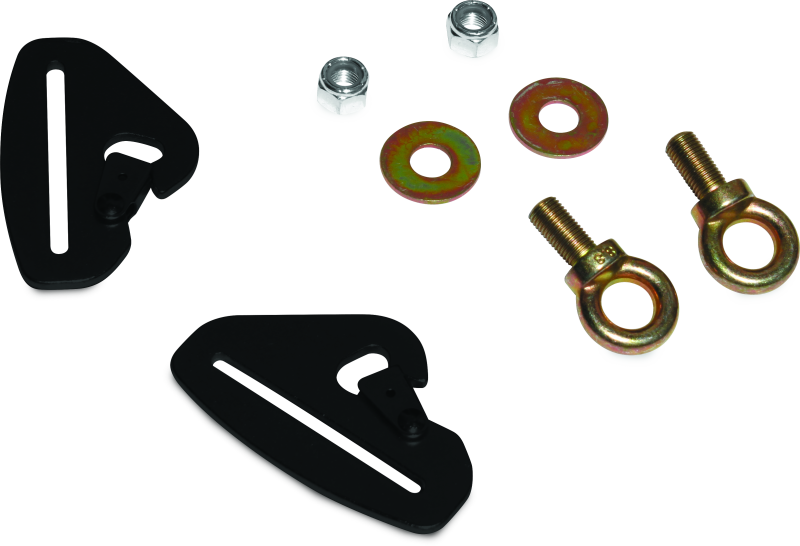 DragonFire Racing Quick-Release Snap Hook Harness Tab Kits 3in - Racecraft Industries