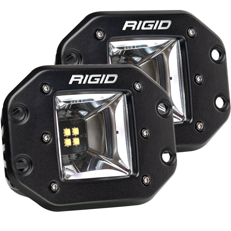 Rigid Industries Radiance+ Scene RGBW Flush Mount - Pair - Racecraft Industries