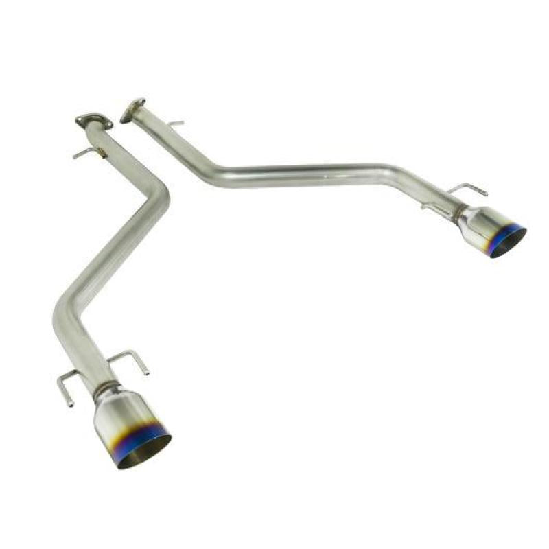 Remark 2021+ Lexus IS350 Axle Back Exhaust w/Burnt Single Wall Tip - Racecraft Industries