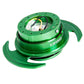 NRG Quick Release Kit Gen 3.0 - Green Body / Green Ring w/Handles - Racecraft Industries