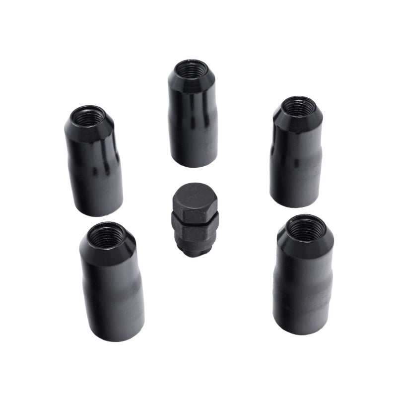 Rugged Ridge 18-20 Jeep Wrangler JL/JLU Black M14-1.5 Wheel Lock Nut Set w/Key - Racecraft Industries