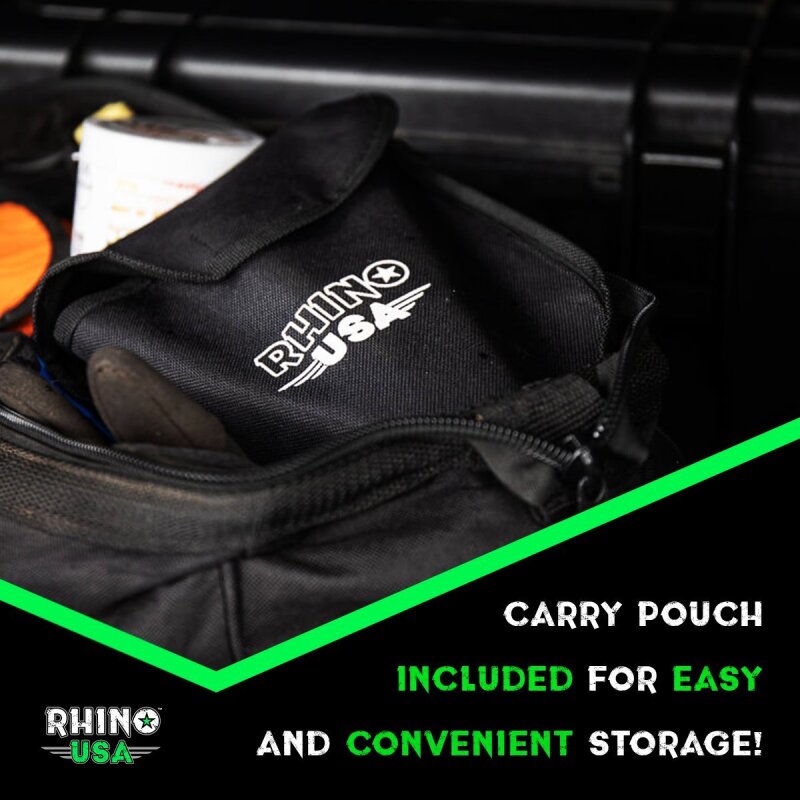 Rhino USA Folding Recovery Shovel W/Pick - Racecraft Industries