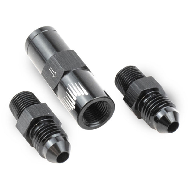 Snow Performance High Flow 4AN Water Check Valve Fittings (For 4AN SS Braided Line Kit) - Racecraft Industries