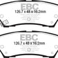 EBC 15+ Ford Mustang 2.3 Turbo Performance Pkg Yellowstuff Rear Brake Pads - Racecraft Industries