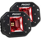 Rigid Industries Radiance+ Scene RGBW Flush Mount - Pair - Racecraft Industries