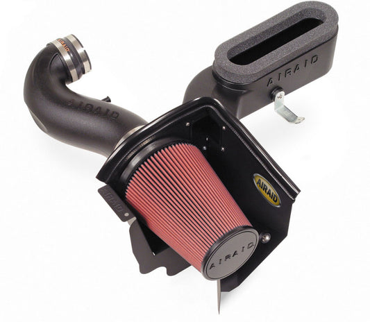 Airaid 06-10 Dodge Charger / 08 Magnum SRT8 6.1L Hemi CAD Intake System w/ Tube (Oiled / Red Media) - Racecraft Industries