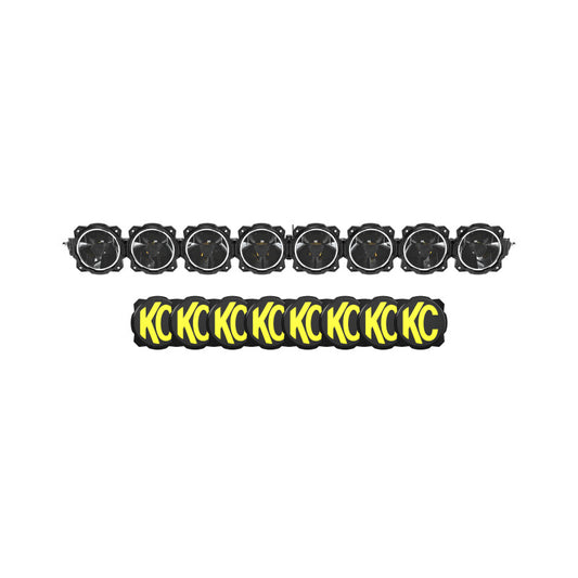 KC HiLiTES Gravity Titan LED Light Bar - 50in. (8-Light) - Racecraft Industries