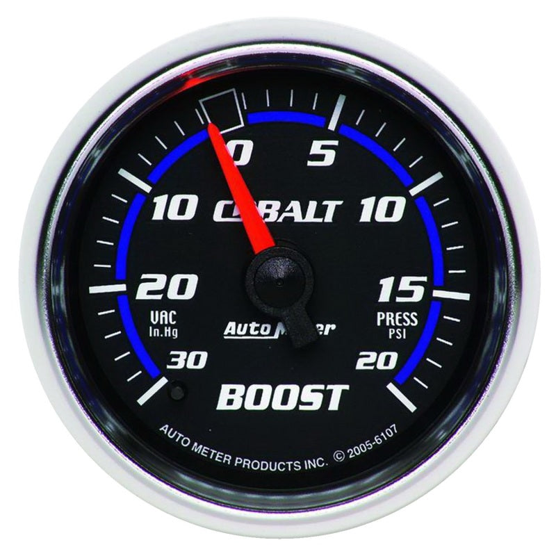 Autometer Cobalt 52mm 20psi mechanical Boost Gauge - Racecraft Industries