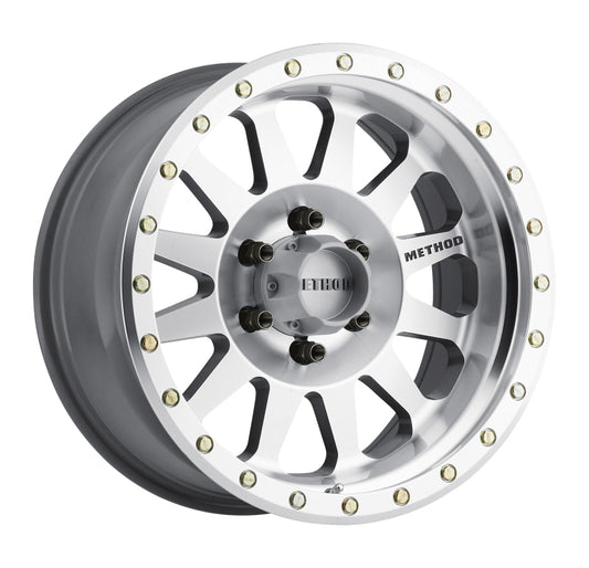 Method MR304 Double Standard 17x8.5 0mm Offset 6x5.5 108mm CB Machined/Clear Coat Wheel - Racecraft Industries