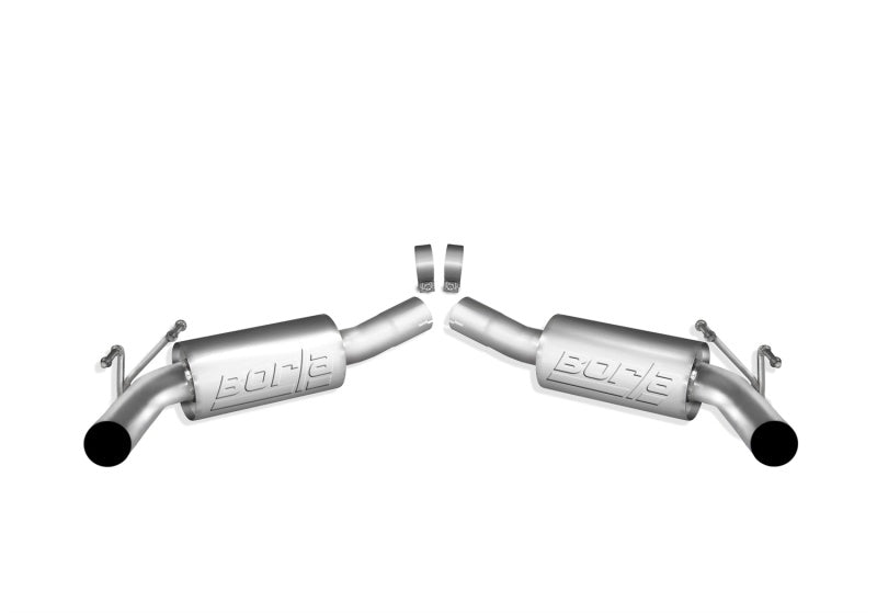 Borla 10-11 Chevy Camaro SS Coupe/Convertible 6.2L 8cyl SS S-Type Exhaust (REAR SECTION ONLY) - Racecraft Industries
