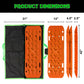Rhino USA Recovery Traction Boards - Orange (Pair) - Racecraft Industries