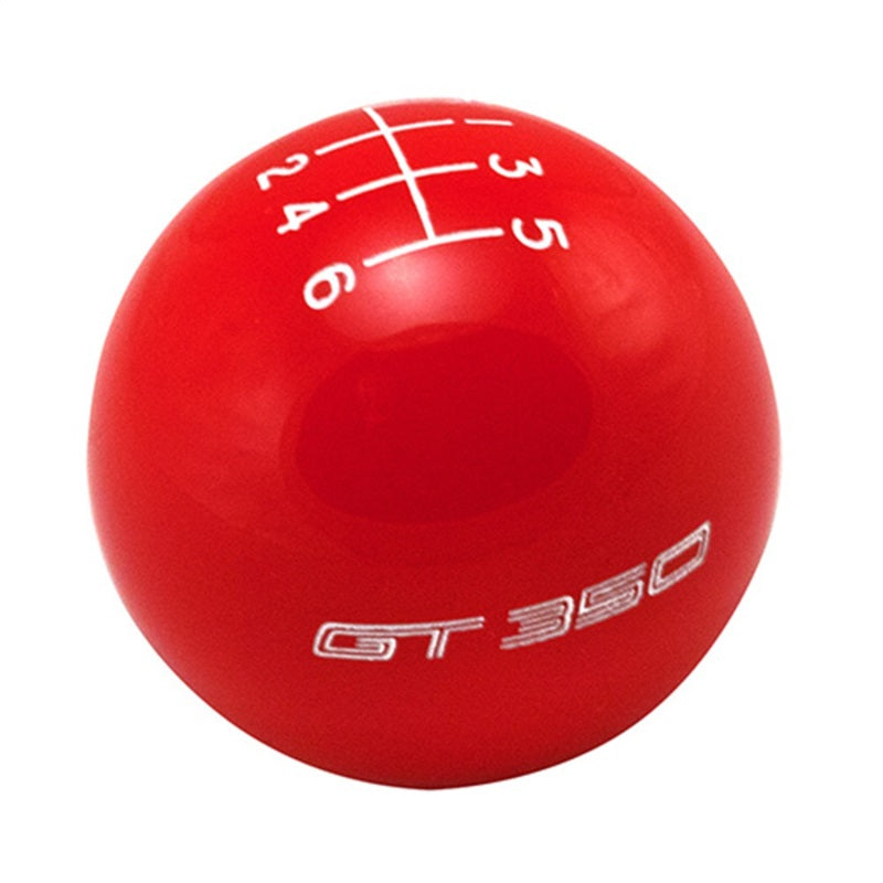 Ford Racing 15-19 Mustang GT350 Shift Knob 6-Speed - Red - Racecraft Industries