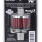 K&N 1in Flange ID x 2in OD x 1.5 inch H Rubber Base Crankcase Vent Filter - Racecraft Industries