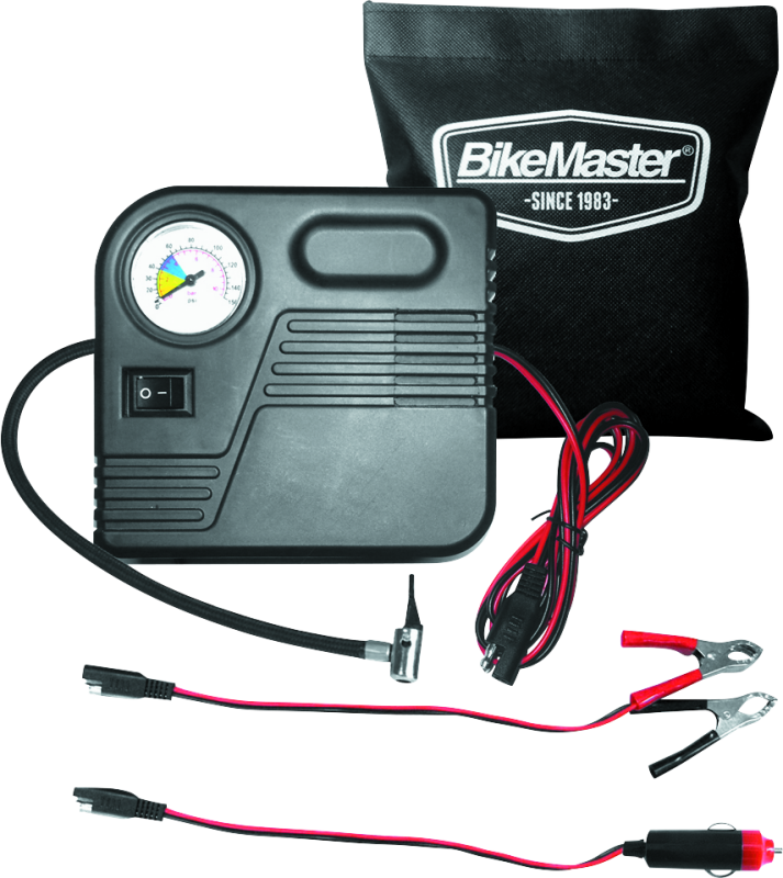 BikeMaster Mini Air Compressor w/ SAE - Racecraft Industries