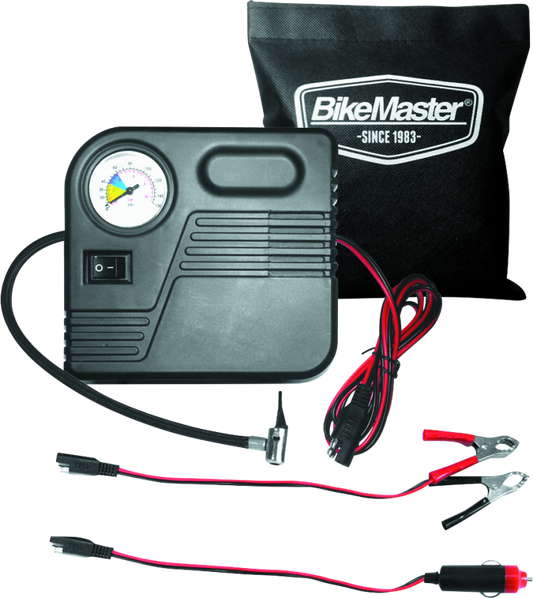 BikeMaster Mini Air Compressor w/ SAE - Racecraft Industries