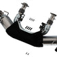 Borla 2020 Chevrolet Corvette C8 6.2L ATAK 3in Exhaust System Dual Round Angle Cut Carbon Fiber Tips - Racecraft Industries