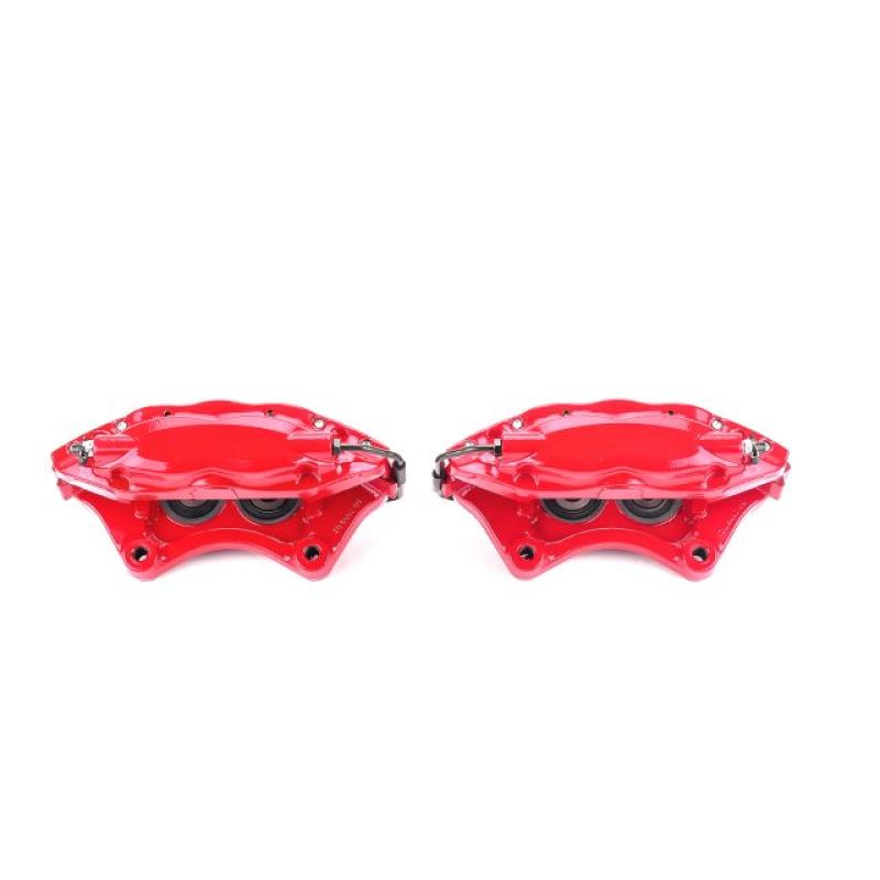 Power Stop 05-10 Chrysler 300 Rear Red Calipers w/o Brackets - Pair - Racecraft Industries