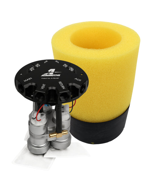Aeromotive Fuel Pump - Phantom Trifekta Universal In-Tank - 450lph - 6-10in Depth - Racecraft Industries
