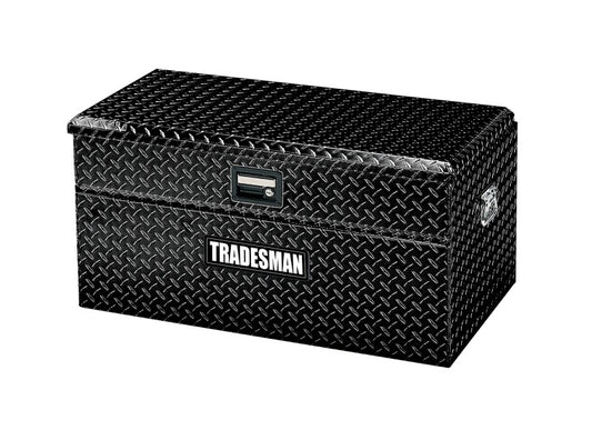 Tradesman Aluminum Flush Mount Truck Tool Box (36in.) - Black - Racecraft Industries