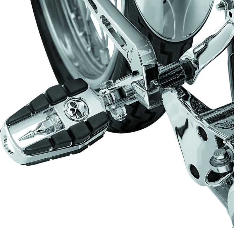 Kuryakyn Zombie Pegs With Male Mount Chrome - Racecraft Industries