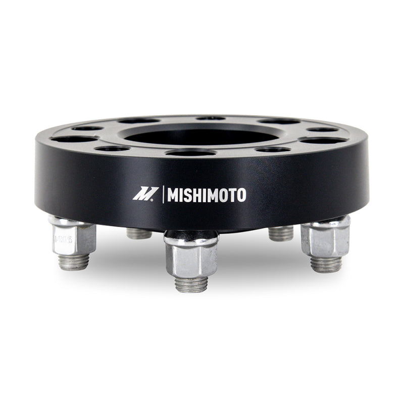 Mishimoto Wheel Spacers - 5X114.3 / 70.5 / 25 / M14 - Black - Racecraft Industries